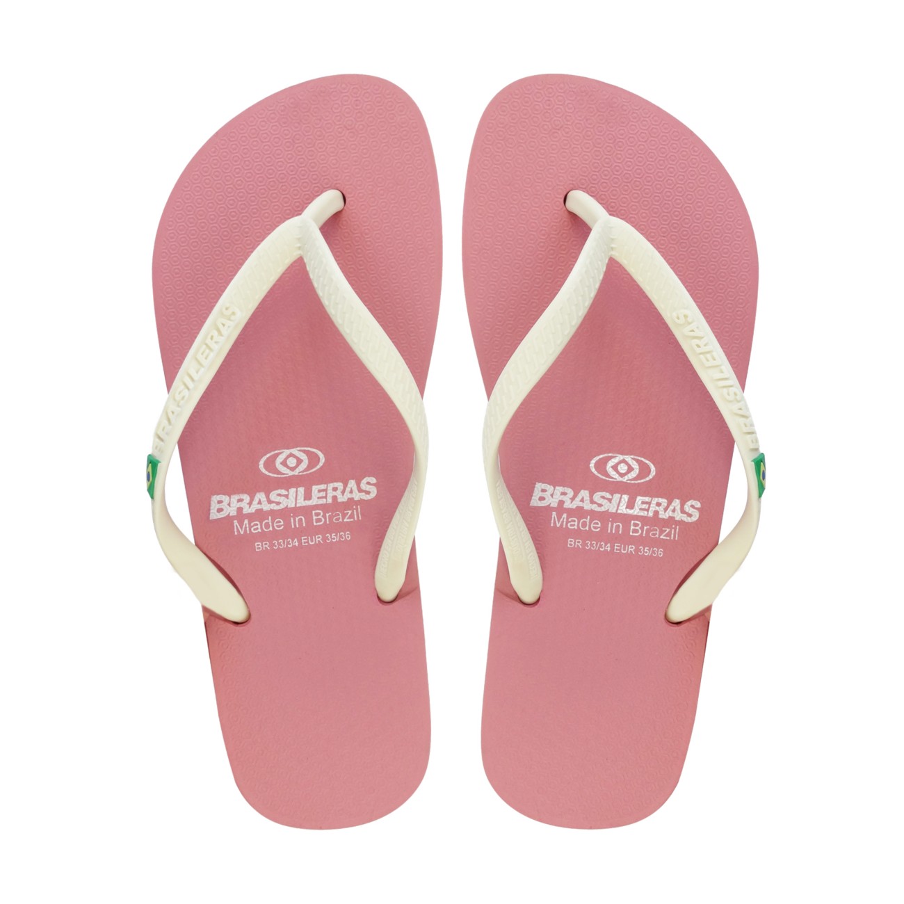 Tongs BRASILERAS, Classic Combi W SS19, Fabriquées au Brésil
