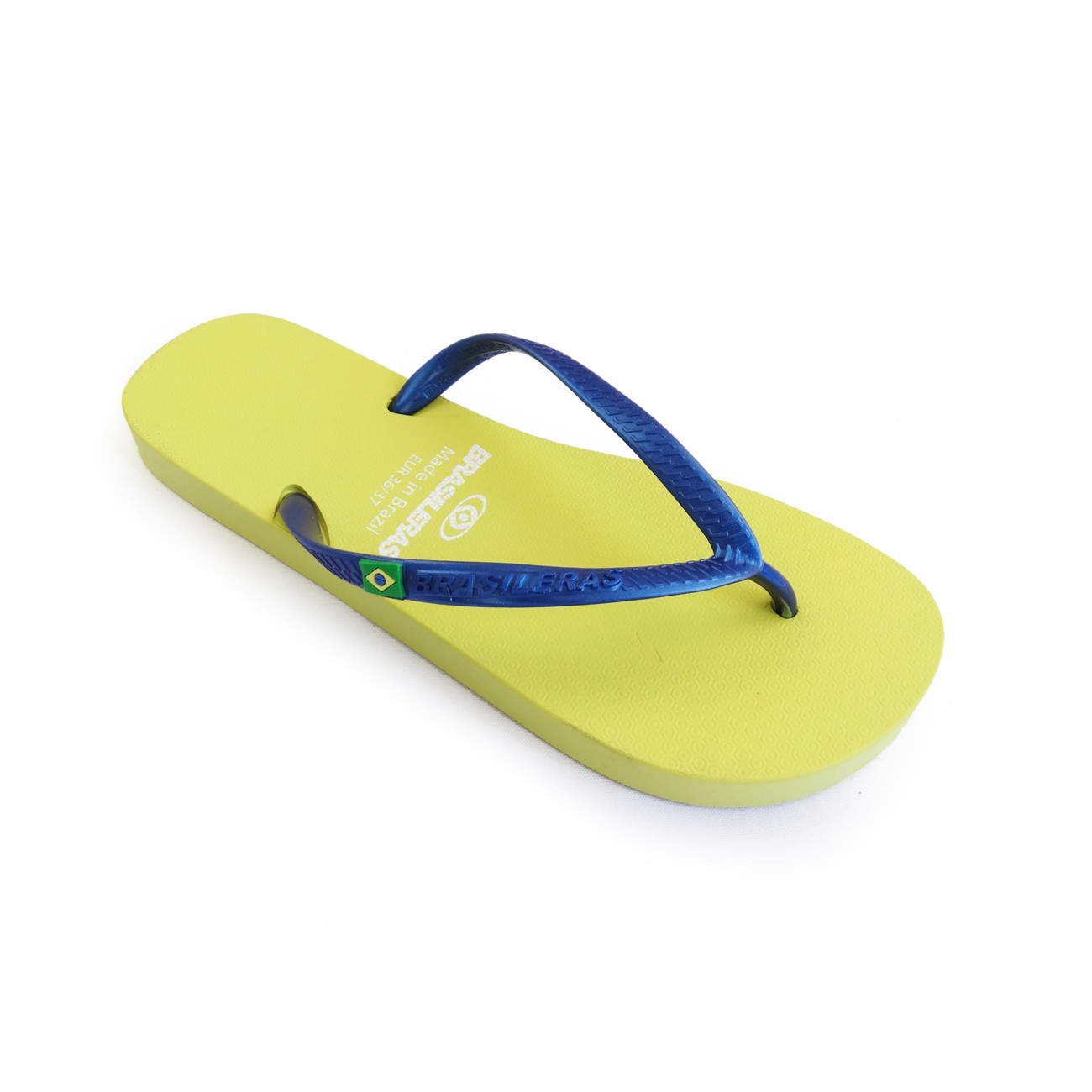 Chancla mujer Classic Combi Pearl amarillo / azul 2