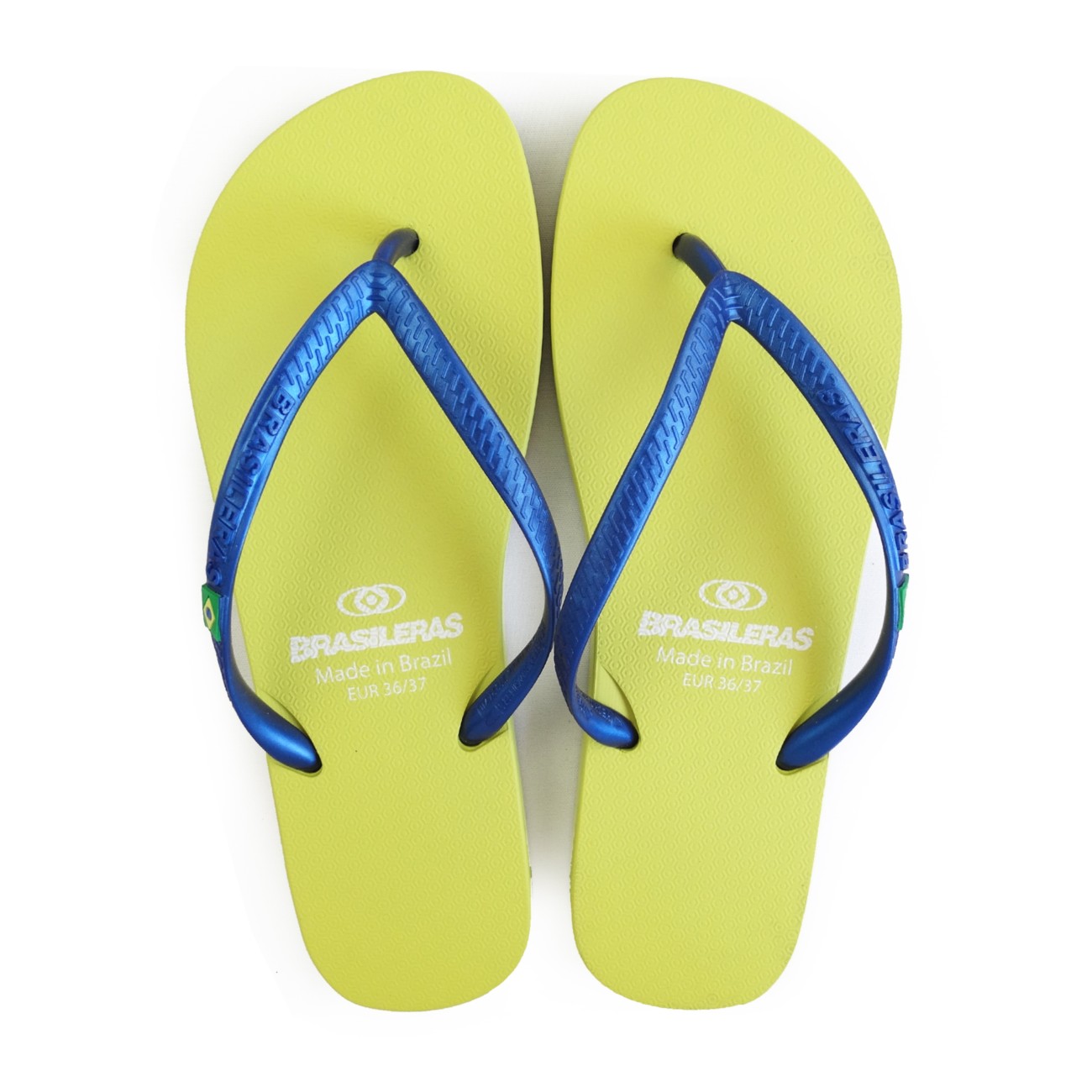 Chancla mujer Classic Combi Pearl amarillo / azul