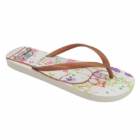 Beach flip-flops BRASILERAS,Printed Owl ,Made in Brazil 2