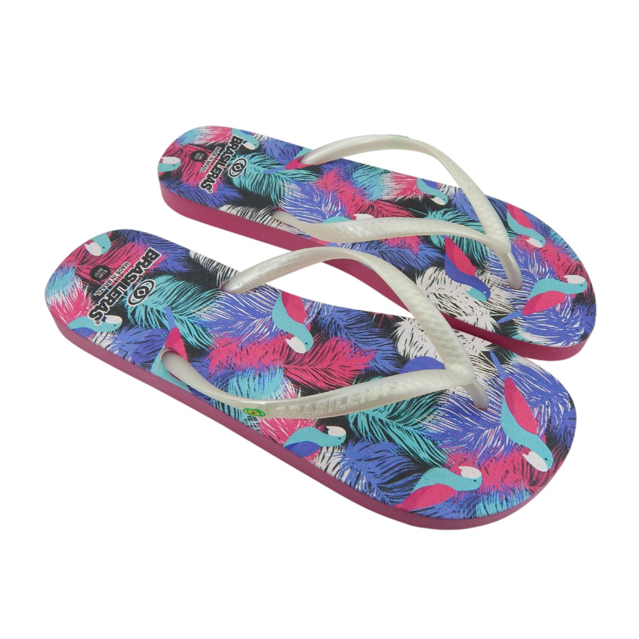 Tongs BRASILERAS,Printed 21 Guayabo 1