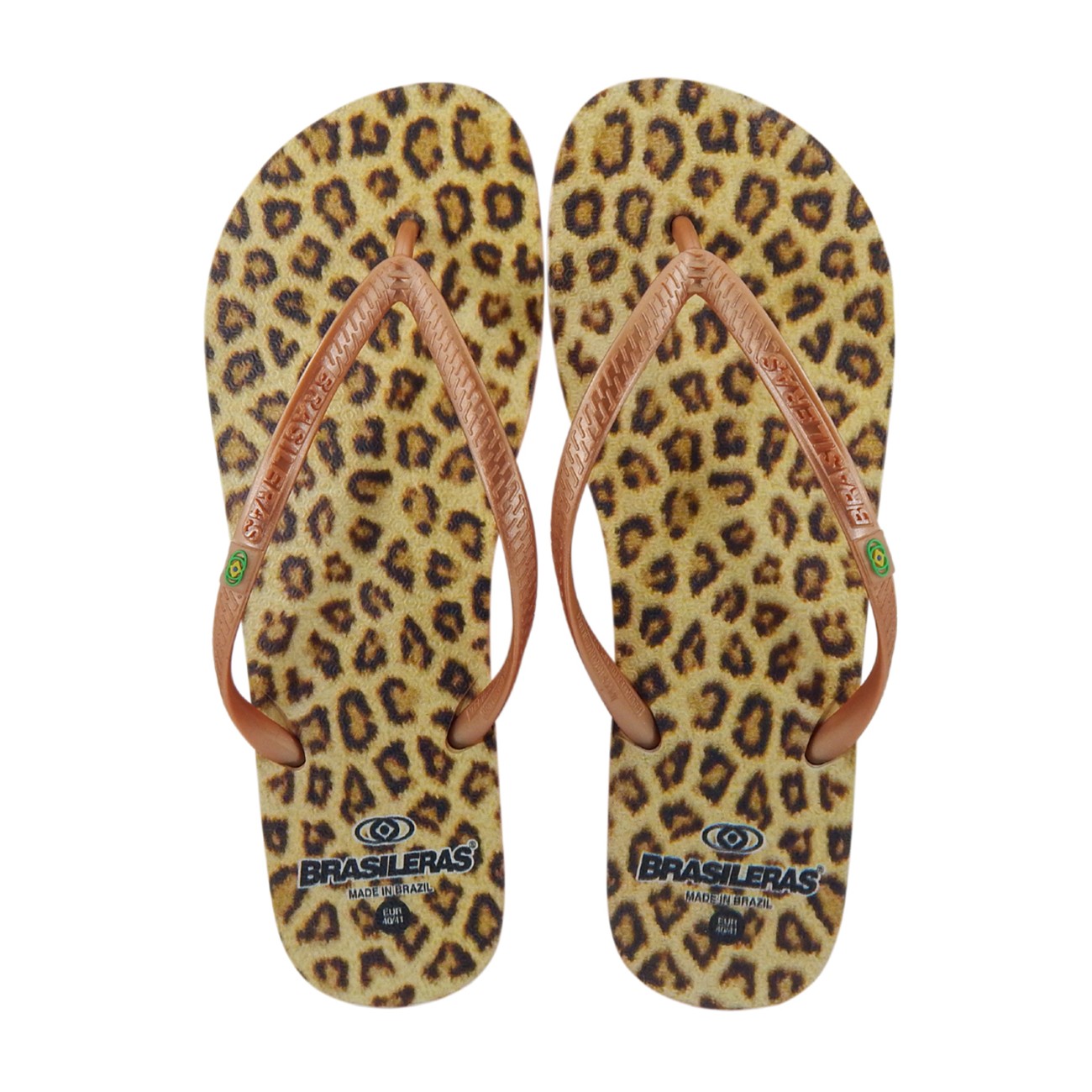 Tongs BRASILERAS,Printed 21 Tiger
