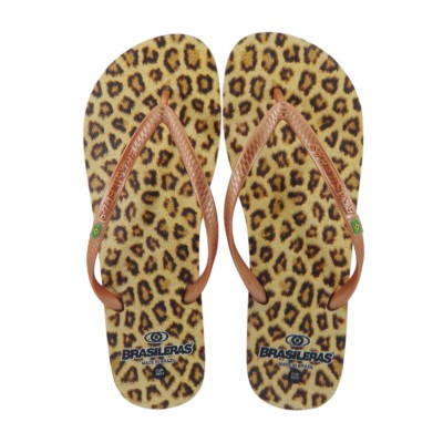 Tongs BRASILERAS,Printed 21 Tiger
