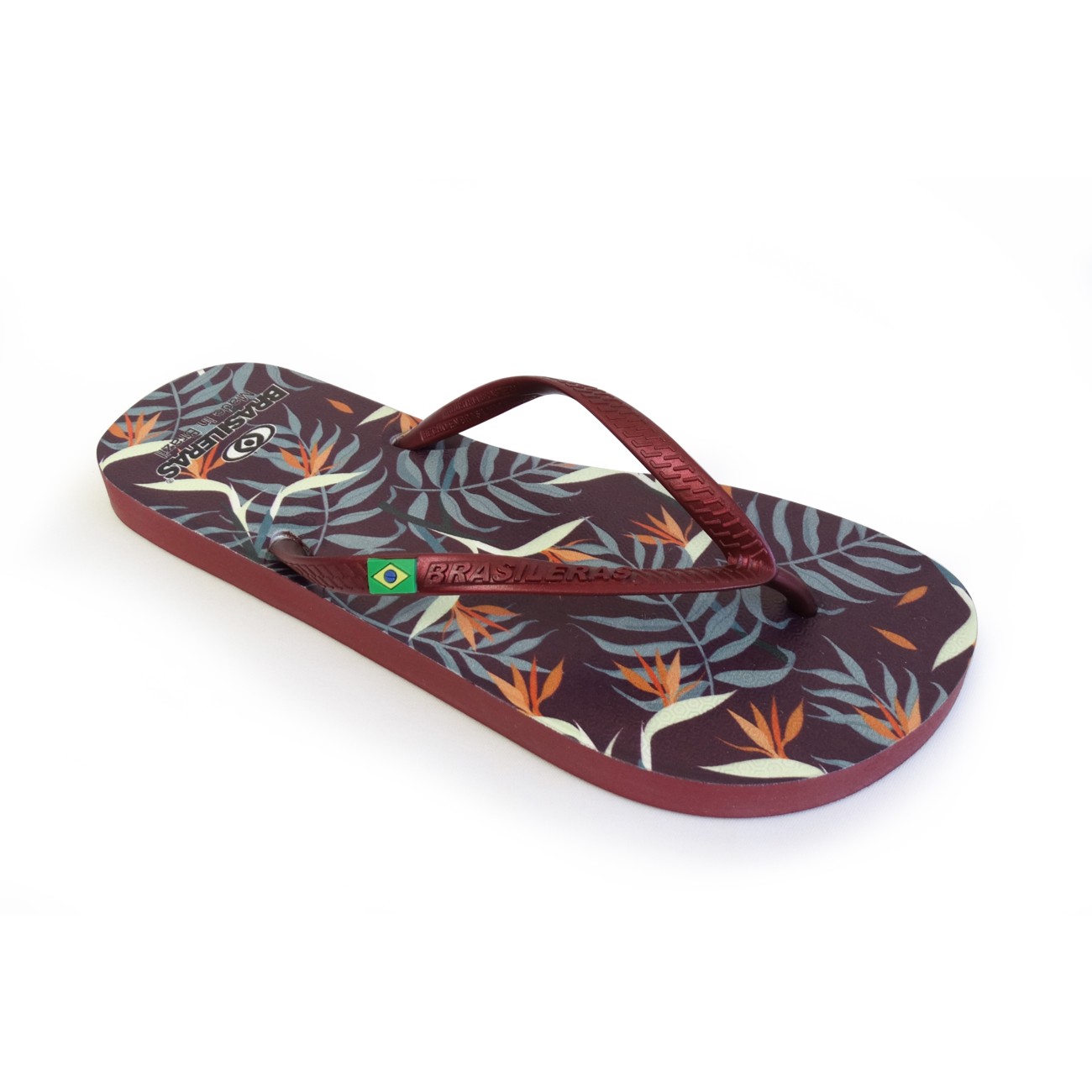 Tongs BRASILERAS, Printed Tropicolo,Hecho en Brazil 1