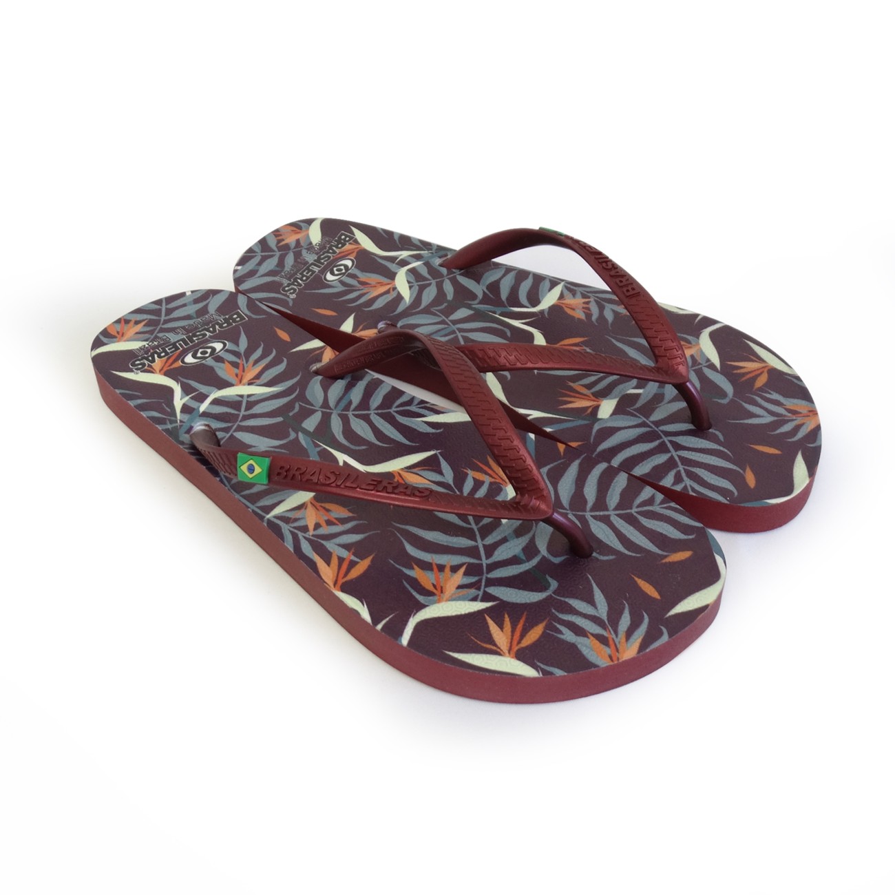 Tongs BRASILERAS, Printed Tropicolo,Hecho en Brazil 2