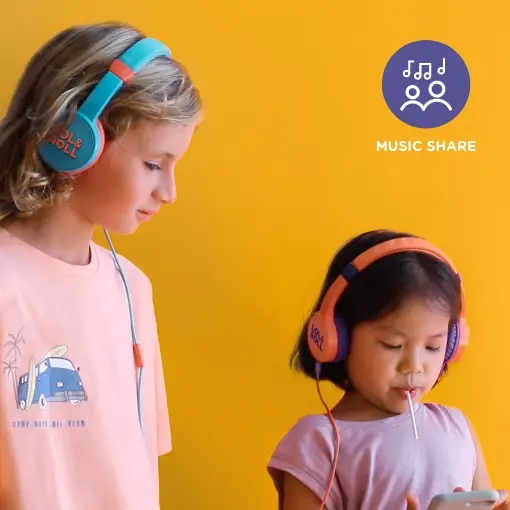 Little Rockerz, casque audio rigolo, adapté aux enfants - Lucky