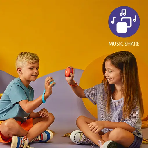 Enceinte Bluetooth pour enfants Lol&Roll Pop Kids Pink