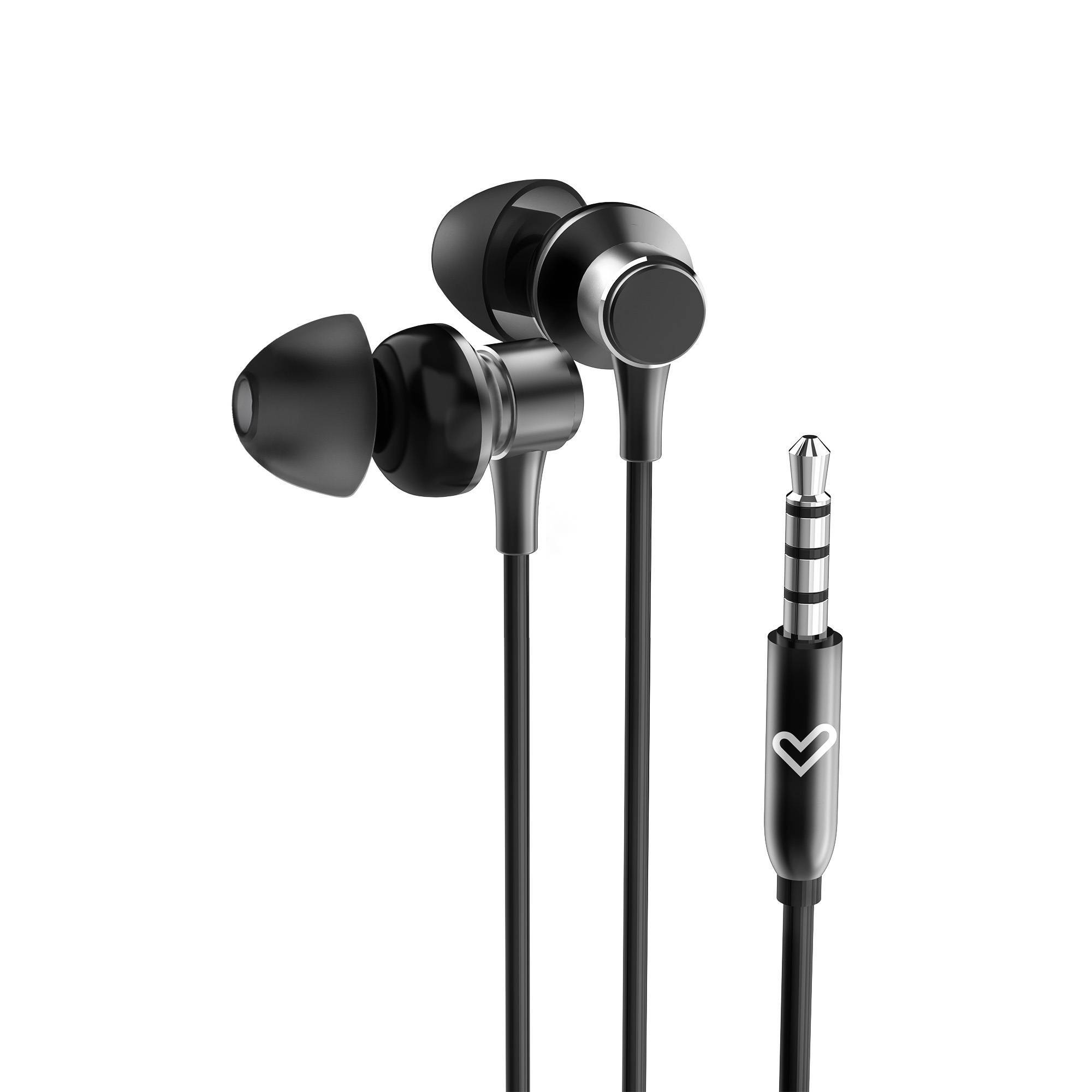Energy Sistem  Metallized - Auriculares con cable Negros