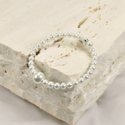 Pearl bracelet adapted to all sizes 1