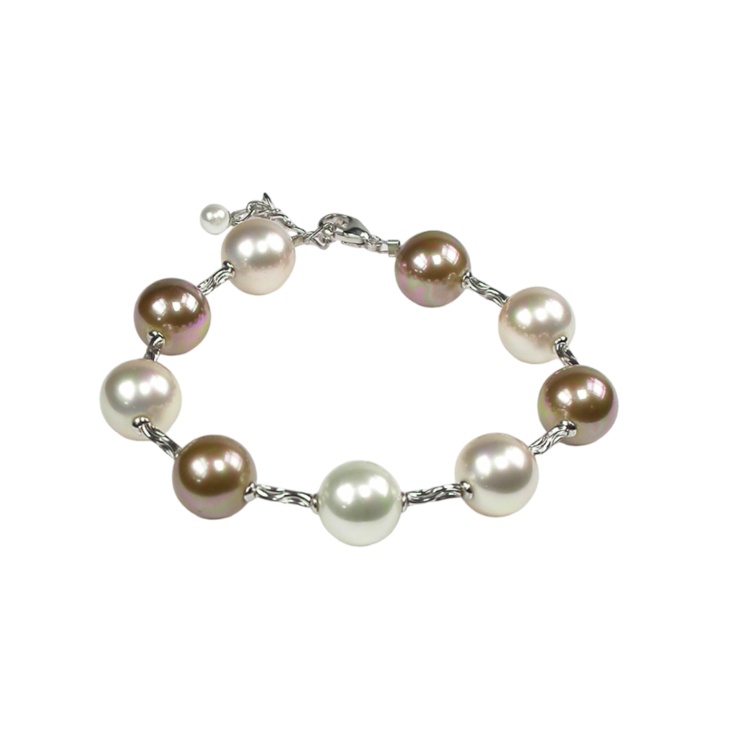Pearl Bracelet in soft colours