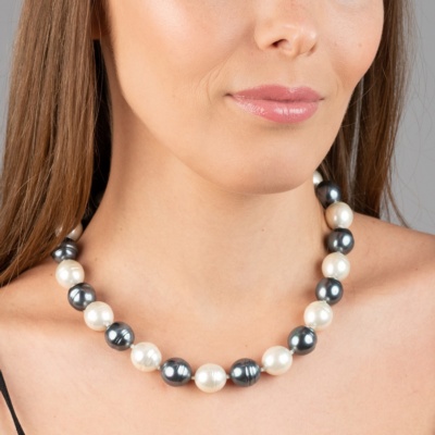 Collar Clásico de Perlas barrocas 2