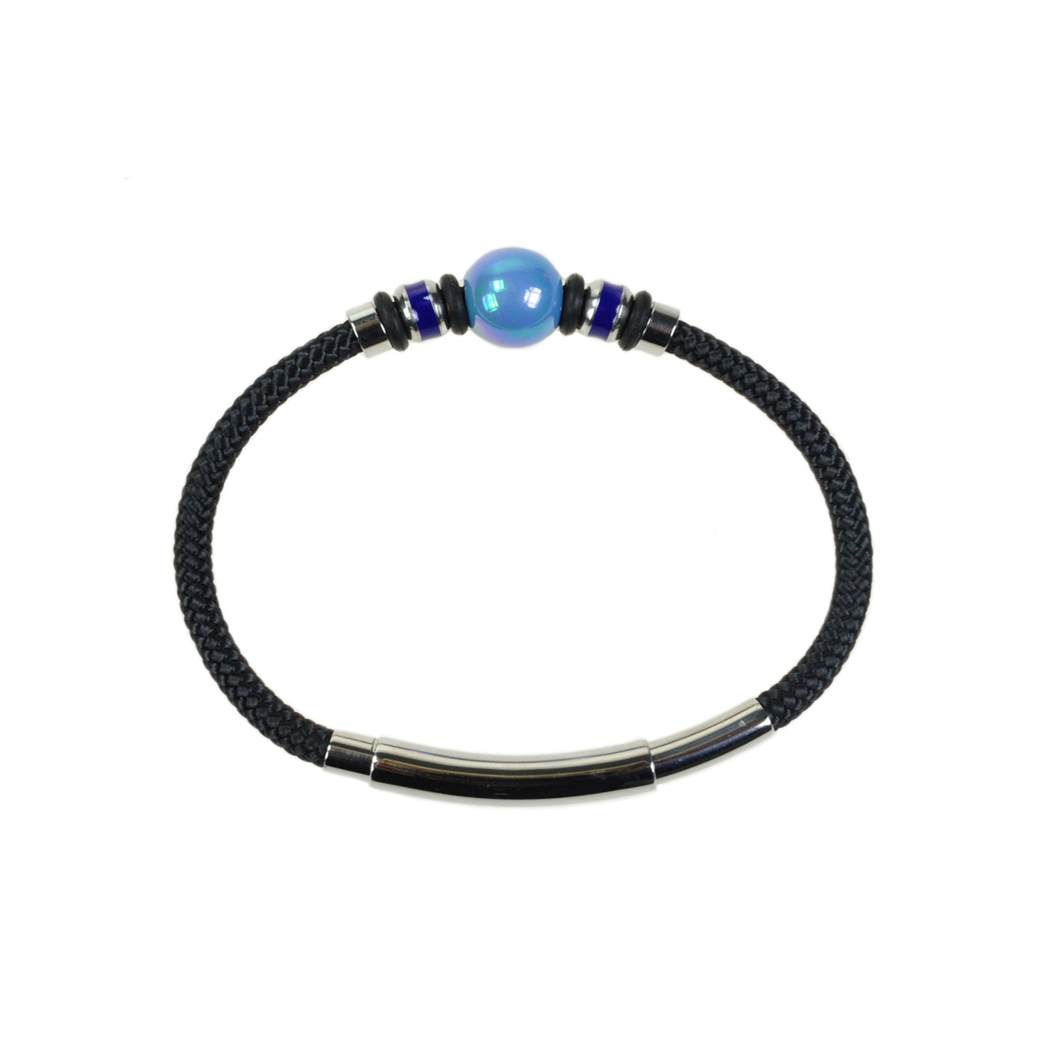 Unisex nautical cord bracelet.