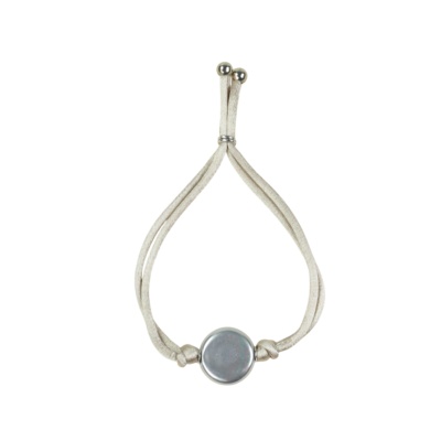 White pearl cord Bracelet