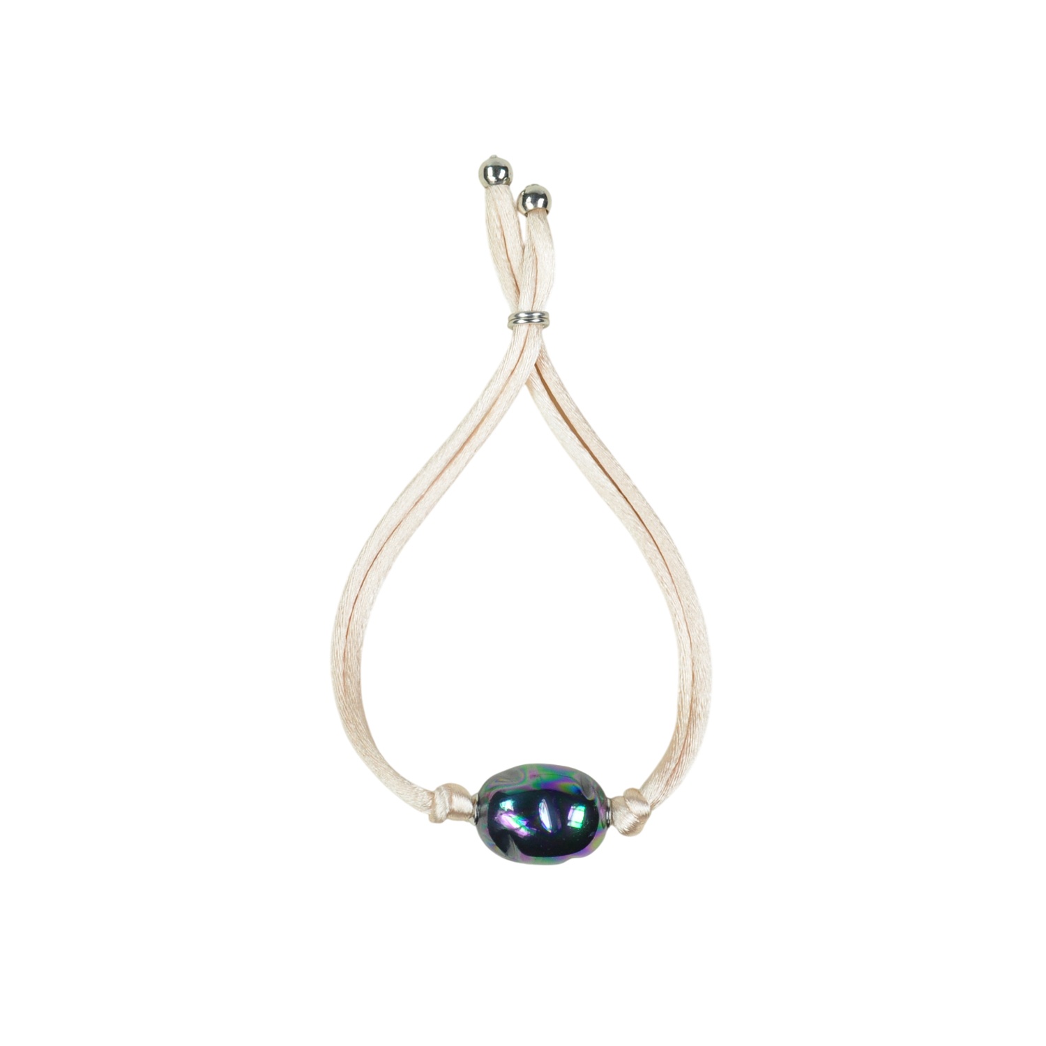 Pulsera Cordón con Perla barroca