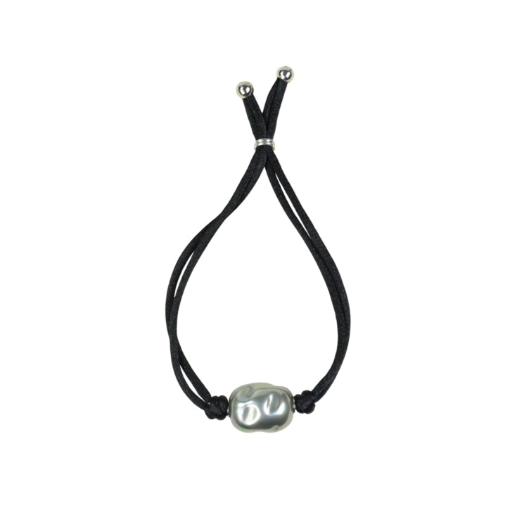 Pulsera Cordón con Perla barroca