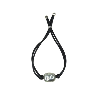 Kordelarmband mit Barockperle