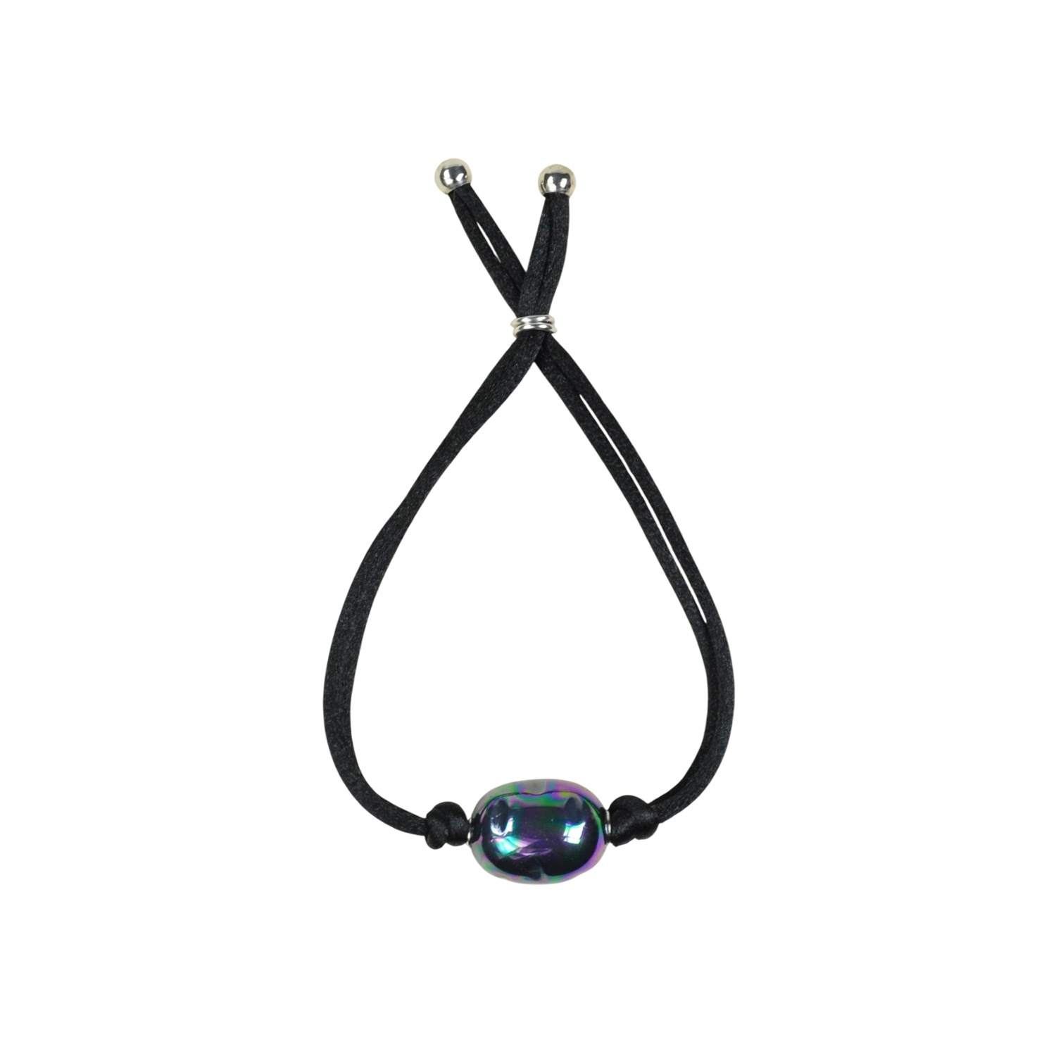 Pulsera Cordón con Perla barroca
