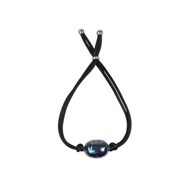Pulsera Cordón con Perla barroca