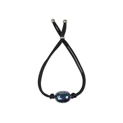 Kordelarmband mit Barockperle