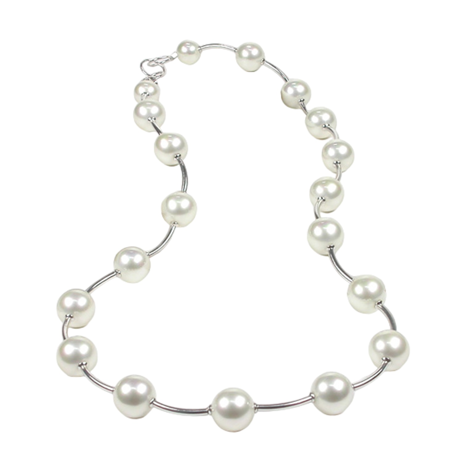 Collar de Plata con Perlas