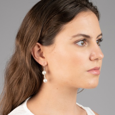 Elegant Sterling Silver Earrings 1
