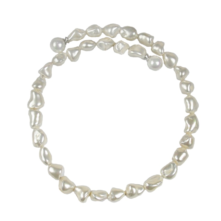Gargantilla de perlas adaptable a cualquier medida