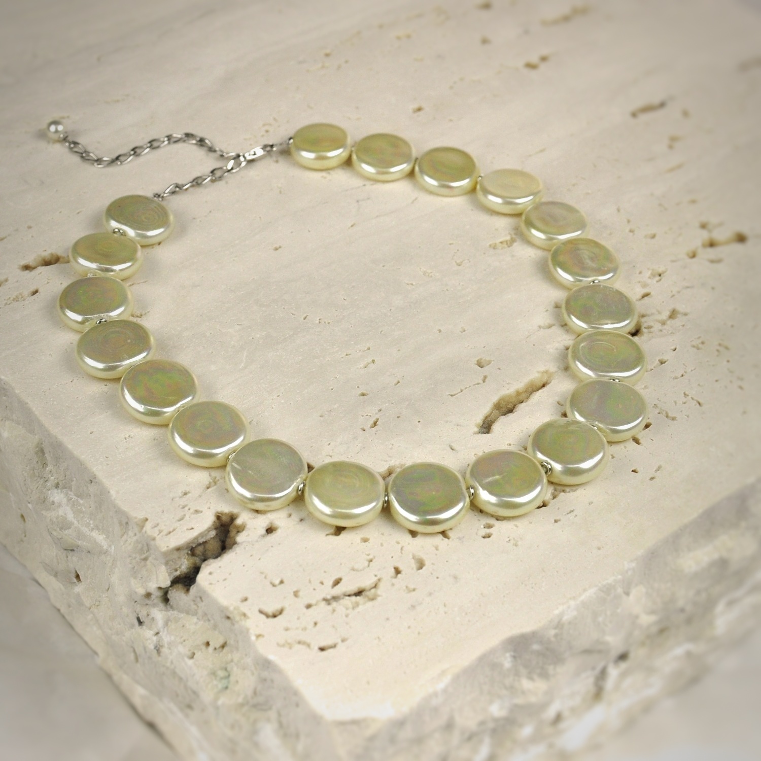 Rondell pearl necklace 1