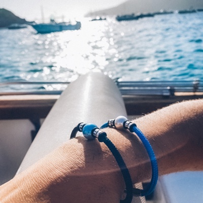 Unisex nautical cord bracelet. 3