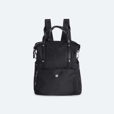 MUNICH | MOCHILAS MUJER | CLEVER BACKPACK SQUARE BLACK | NEGRO