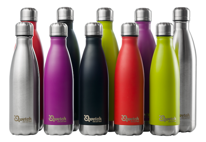 Botellas de agua portables Qwetch