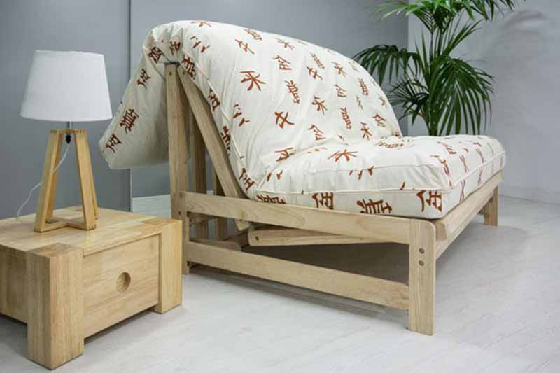 Sofás cama de madera sostenible