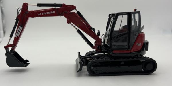 ROS 1:32 Miniexcavadora YANMAR SV100 ROJA - Ítem3