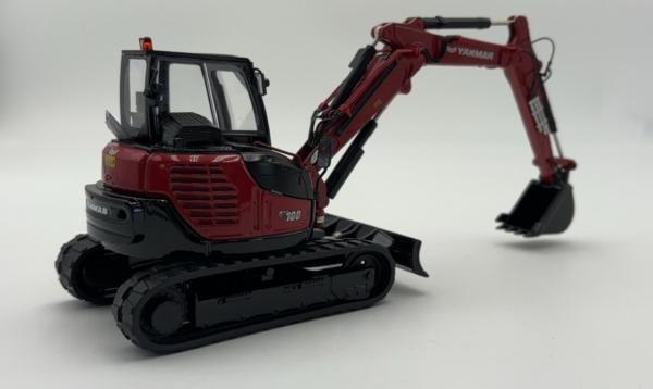 ROS 1:32 Miniexcavadora YANMAR SV100 ROJA - Ítem6