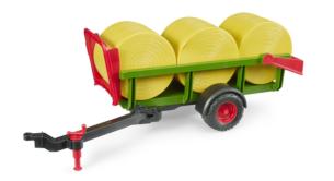 BRUDER 1:16 Remolque RECOLECTOR DE PACAS CON 3 PACAS