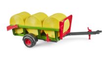 BRUDER 1:16 Remolque RECOLECTOR DE PACAS CON 3 PACAS - Ítem1