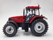UNIVERSAL HOBBIES 1:32 Tractor CASE IH MX 135 LOGO CURVADO (2001-2002) EDICION LIMITADA 500 UNIDADES - Ítem1