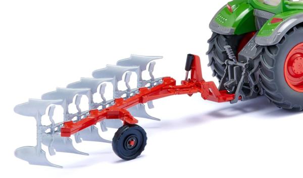 SIKU 1:32 ARADO REVERSIBLE ROJO 5 CUERPOS - Ítem1