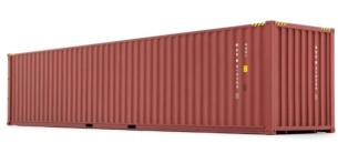 MARGE MODELS 1:32 Contenedor 40FT SEA FREIGHT MARRON