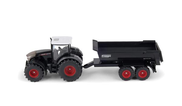 SIKU 1:50 Tractor FENDT CON BAÑERA KRAMPE HP20 BODY TIPPER - Ítem1