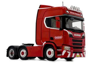 MARGE MODELS 1:32 Camion SCANIA R500 6X2 ROJO NOOTEBOOM