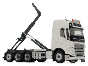 MARGE MODELS 1:32 Camion VOLVO FH5 CON GANCHO ELEVADOR MEILLER CLEAR WHITE