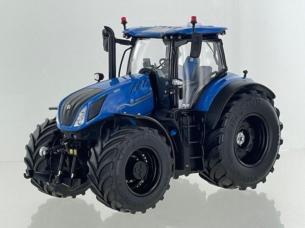 MARGE MODELS 1:32 Tractor NEW HOLLAND T7.340 AZUL CON LLANTAS NEGRAS EDICION LIMITADA 250 UNIDADES