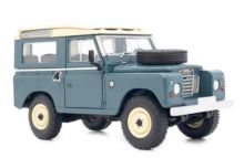 MARGE MODELS 1:32 Todoterreno LAND ROVER SERIES 3 88 SAFARI TECHO AZUL MARINO - Ítem1