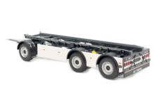 MARGE MODELS 1:32 Container Trailer GS-MEPPEL CLEAR WHITE - Ítem1