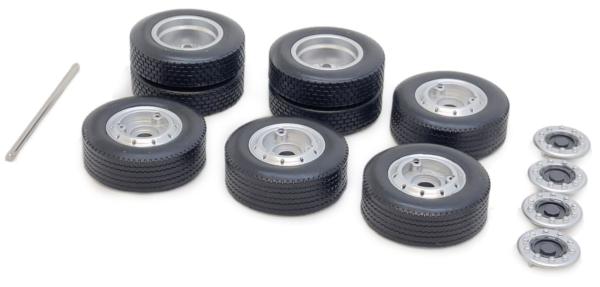 MARGE MODELS 1:32 Juego de Neumáticos con tapacubos para SCANIA - Ítem2