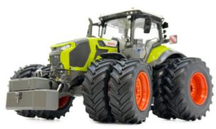 MARGE MODELS 1:32 Tractor CLAAS AXION 9.420 CON DOBLE RUEDA