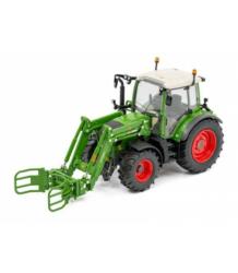 USK 1:32 Tractor FENDT 313 VARIO CON PALA DE PACAS REDONDAS