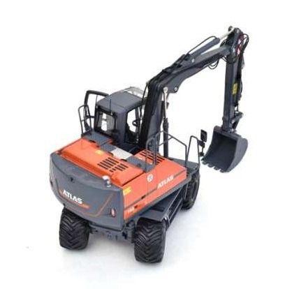 AT COLLECTIONS 1:32 Excavadora ATLAS 185W CON RUEDAS NOKIAN - Ítem3