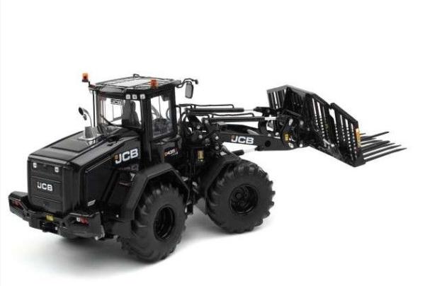 ERTL 1:32 Pala Cargadora JCB 435S CON HORQUILLA DE ENSILAJE EDICION NEGRA LIMITADA 1500 UNIDADES - Ítem1