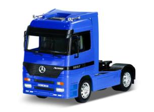 WELLY 1:32 Camion MERCEDES-BENZ ACTROS 1857 4X2 COLOR AZUL